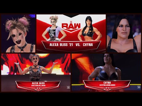 WWE 2K22 Alexa Bliss VS Chyna