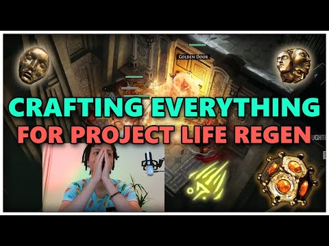 [PoE] Crafting everything else for Project Life Regen - Stream Highlights #701