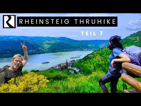 Rheinsteig Thruhike Teil 7 | Kaub - Assmannshausen [Etappen 16+17] 340 km wandern
