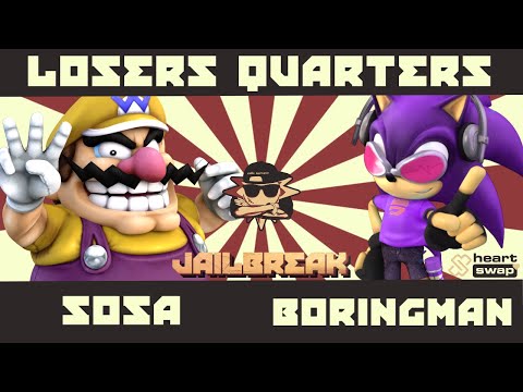 Jailbreak Losers Quarters: Boringman (Sonic/Lucario) vs Sosa (Wario) - Singles Top 8