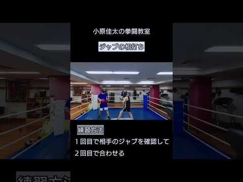 ジャブの相打ち【拳闘教室】
