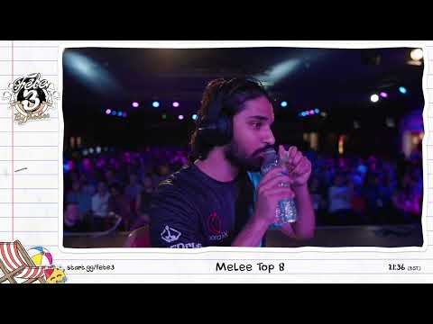 Zain (Marth) vs Jmook (Sheik) - Melee Singles Top 8 Winners Semis - Fête 3: By the Sea