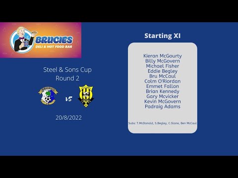 Immaculata vs Tullycarnet - Steel & Sons Cup 2nd Round - 20th August 2022