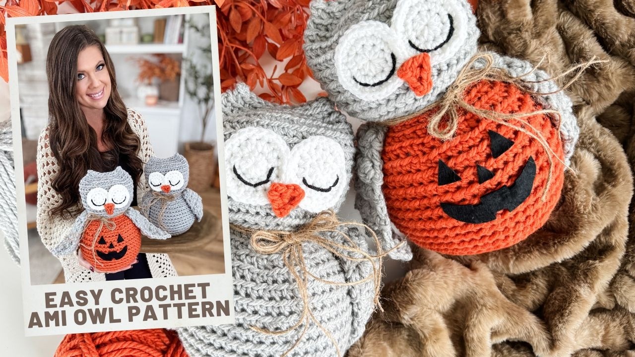 Easy Crochet Owl Pattern | Woodland Amigurumi Owl Tutorial
