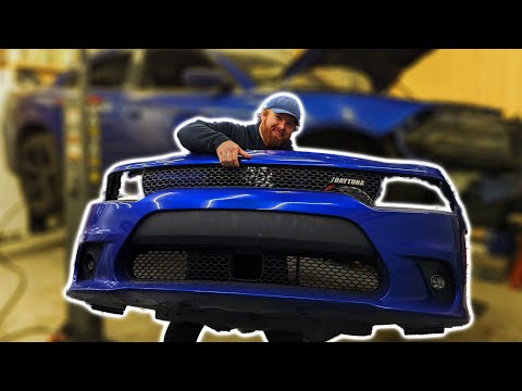 How to Replace a Bumper on a 2015-2023 Dodge Charger - feat. 2018 Daytona Dodge Charger 392