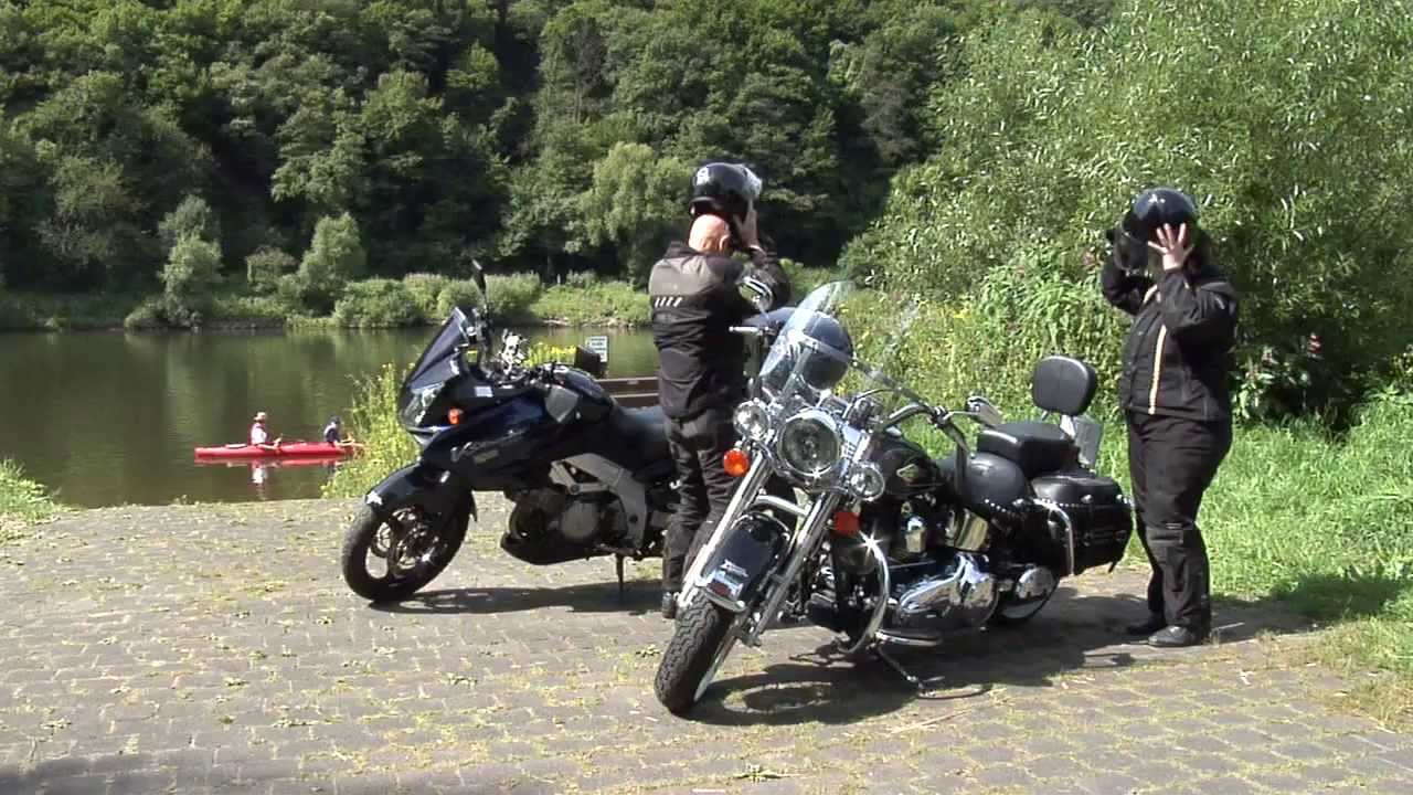 Motorradstrecken im Osten der Eifel