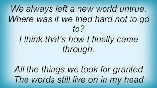 Beth Orton - Stars All Seem To Weep Lyrics