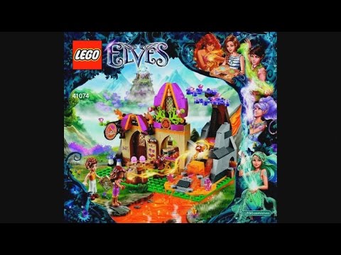 LEGO Elves 41074 Azari and the Magical Bakery - instruction timelapse