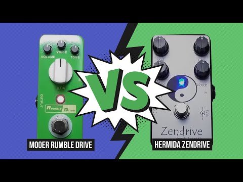 Mooer MOD2 Rumble Drive 2010s - Green image 2