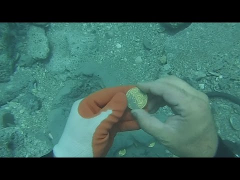 Lost treasure found in the San Jose galleon in Colombia