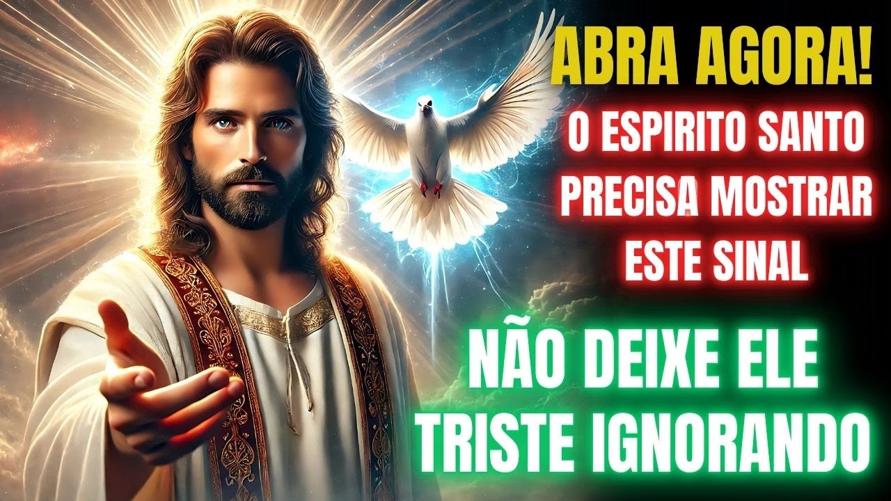 ⚠️ DEUS DIZ: VOCÊ FOI MARCADO PELO ESPÍRITO SANTO! NÃO IGNORE ISSO!