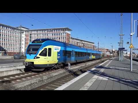 Einfahrt RB 66 in Münster Hbf