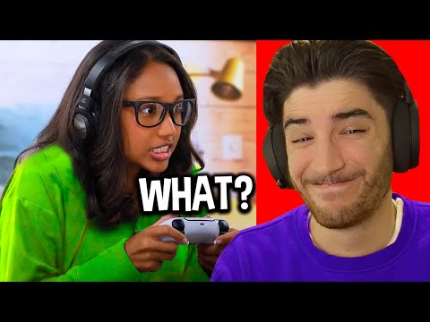 girl gamer CAN'T play fortnite (so sad)