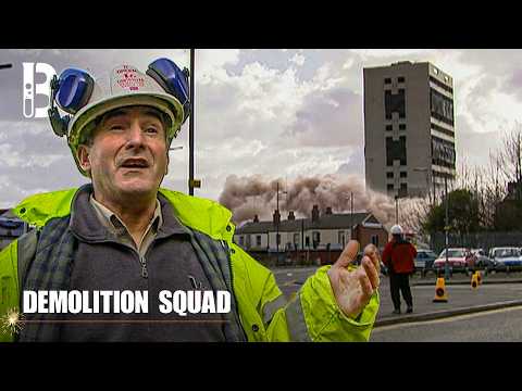 32 Kilos of Explosives Bring Down a Birmingham Tower Block Amidst Surrounding Structures | Blueprint