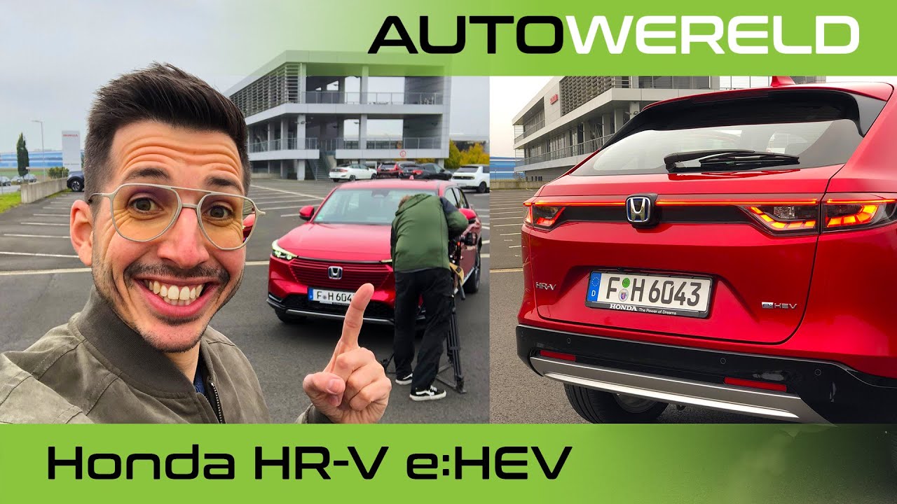 Hybride Honda HR-V e:HEV (2022) review met Andreas Pol