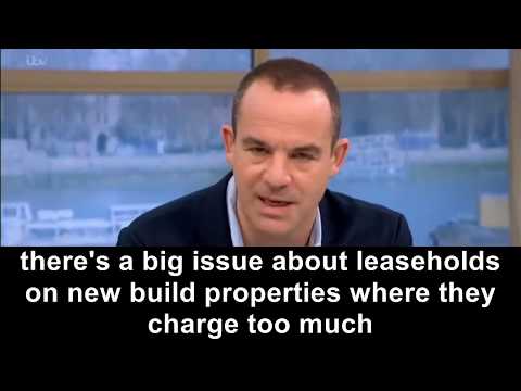 Leasehold Scandal referenced by Money Saving Expert, Martin Lewis - This Morning - ITV - 8/4/19