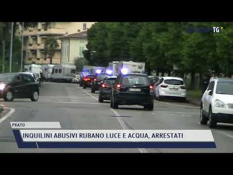 2021-07-20 PRATO - INQUILINI ABUSIVI RUBANO LUCE E ACQUA, ARRESTATI