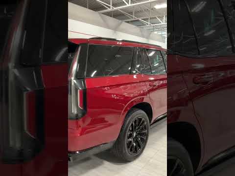 2023 Cadillac Escalade 4WD Sport Platinum in Red for sale at Forbes Waterloo Toyota in Waterloo, ON