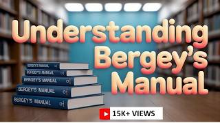 Bergey’s Manual Explained | Bacterial Classification Made Easy!