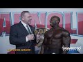 2019 Arnold Men's Classic Physique Winner George Peterson Interview With Tony Doherty.