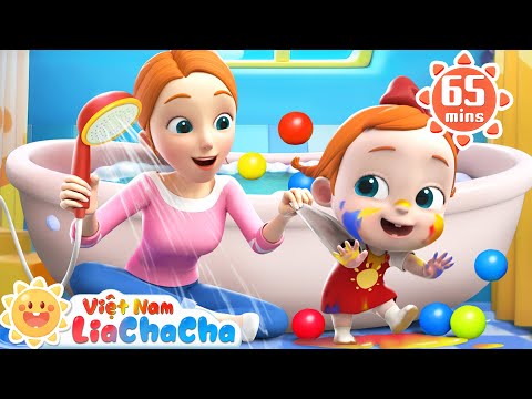 🛁 ĐI tắm thôi nào 🧼 Những em bé sẵn sàng đi tắm | LiaChaCha - Ca Nhạc Thiếu Nhi Việt Nam