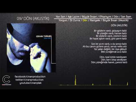 Gökhan Türkmen - Dön (Akustik) (Official Lyric Video)  ✔️