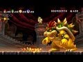 New Super Mario Bros U Bowser Fireball Takedown In The Final Battle