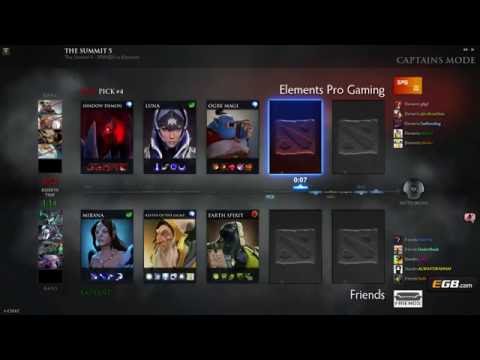 F.R.I.E.N.D.S. vs Elements Game 1 - The Summit 6 European Qualifiers - @LyricalDota & @Tsunami643