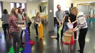 Rob Amchin—Katowice—Music Therapists Echoing with drums and scarves March 15 2016