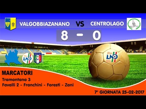 Valgobbiazanano-Centrolago 8-0