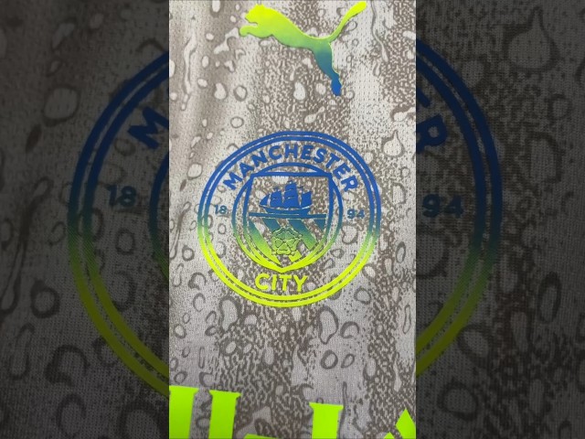 Vídeo relacionado con PUMA Manchester City FC Camiseta de Calentamiento para Hombres 25/26, Azul (Silver Sky), L