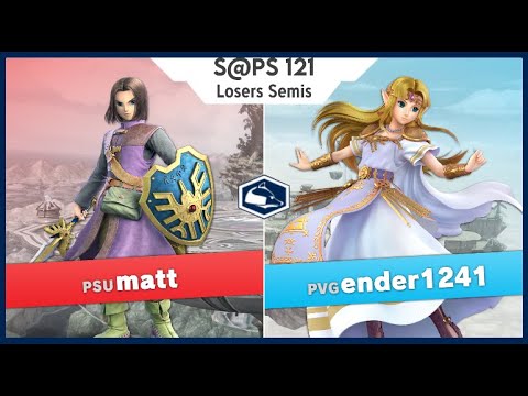 S@PS 121 Ultimate Singles - PSU | matt(Hero) vs PVG | ender1241(Zelda) Losers Semis