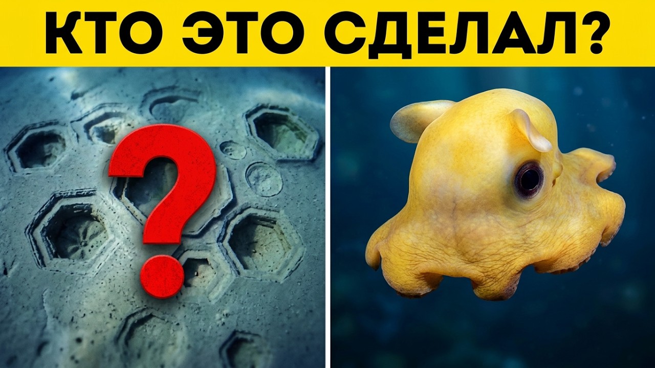 На дне Арктики обнаружили загадочные восьмиугольники