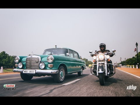 A vintage affair – 1967 Mercedes-Benz W110 230 Vs 2016 Indian Chief Vintage – #DriverVsRider