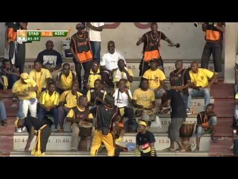 16ème journée de la ligue 1 Stade d'Abidjan -ASEC Mimosas 2ème mi-temps.2