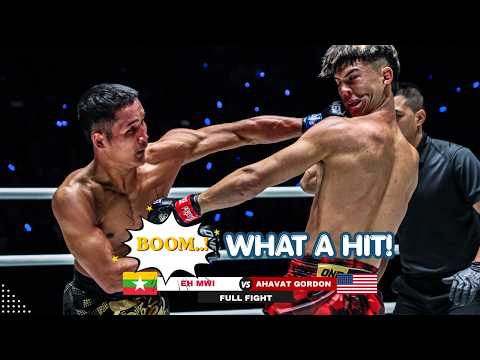 NASTY ELBOW CUT & NON-STOP BRAWL! Ahavat Gordon 🇺🇸 vs Eh Mwi 🇲🇲