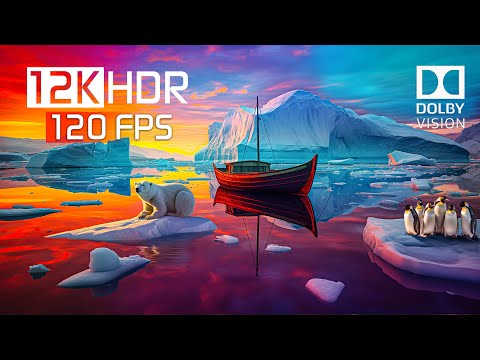 Antarctica in 2024 DOLBY VISION - 12K HDR 120fps