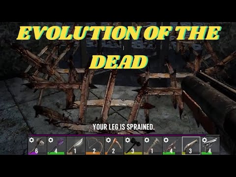 7 Days to Die - Evolution of the Dead Episode 15 (Alpha 21) I Broke my Tibia!