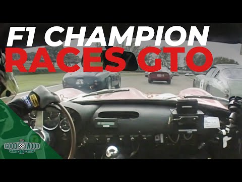 Onboard | Damon Hill races Ferrari 250 GTO at Goodwoood