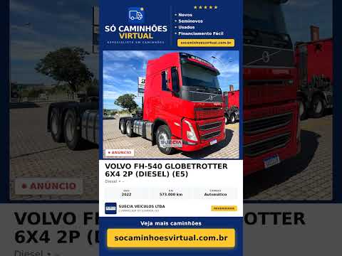 VOLVO FH-540 GLOBETROTTER 6x4 2p (diesel) (E5) 2022