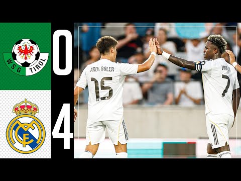 HIGHLIGHTS | WSG Tirol 0-4 Real Madrid | Pre-season