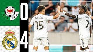 HIGHLIGHTS | WSG Tirol 0-4 Real Madrid | Pre-season