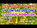 Karaoke Điệu Lý Dây Đào Lý Con Sáo Gò Công Lưu Thủy Hành Vân Các Điệu Lý Nam B�