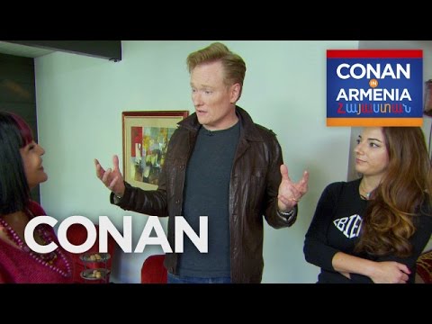 Conan's Crash Course In Armenian | CONAN on TBS