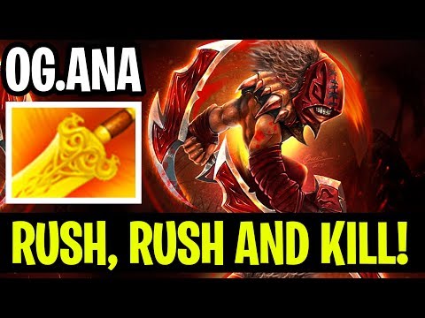 Rush, Rush And Kill! - Ana Back To OG To The International 2018!! - 7.17 - Dota 2