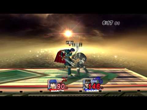 roNic (Marth) vs TOBi (Snake) BO5 [4/5]
