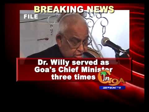 Former Goa CM Dr Wilfred de Souza passes away