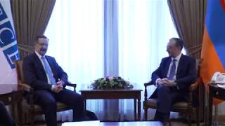 Министр иностранных дел встретился с Генеральным секретарем ОБСЕ