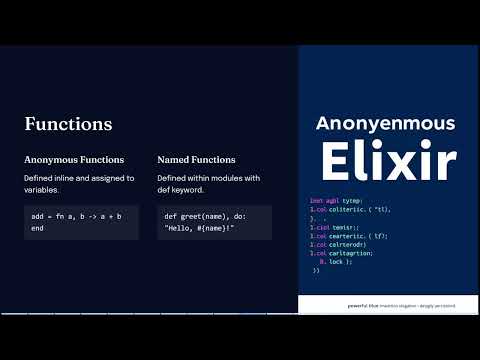 Elixir Programming Language Tutorial Ics 410