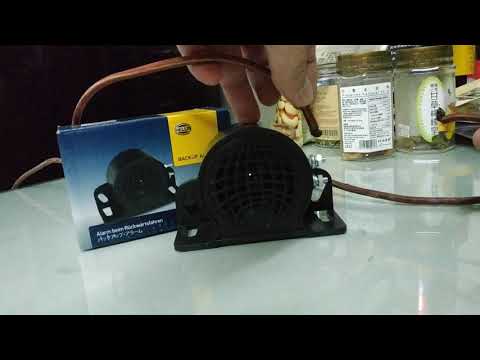 SUARA BACK BUZZER/KLAKSON MUNDUR/BACKUP ALARM HELLA 110db